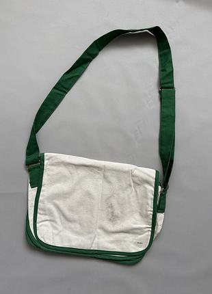Хлопкова сумка месенджер 8