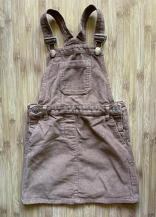 Сарафан вельветовий 6 років бежевий