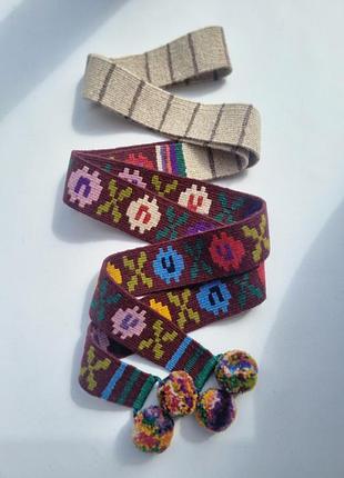 Кромка,тканый пояс