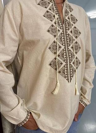 Чоловіча турецька сорочка вишиванка