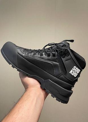 The north face x undercover soukuu glenclyffe hiking shoes black