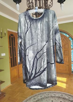 🇹🇷 красивая, качественная и практичная туника с принтом турция 🇹🇷