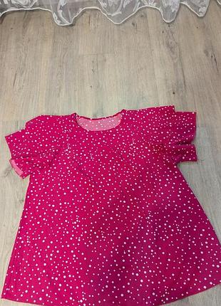 Розовая туника 3xl