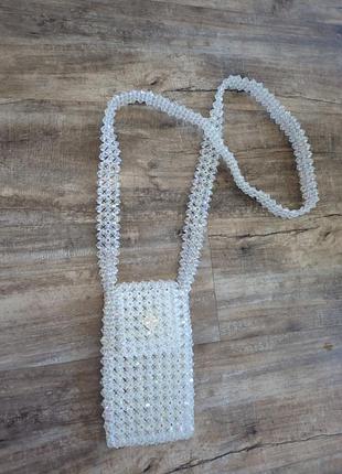 Сумочка для смартфона handmade