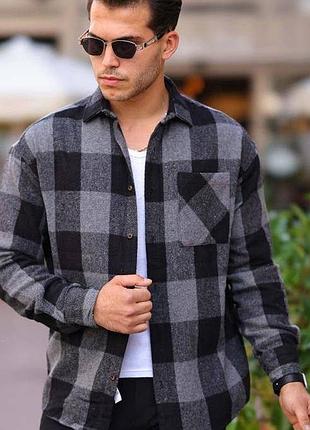 Стильна байкова чоловіча сорочка