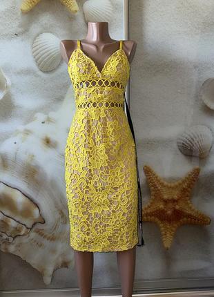 Розкішна мереживна сукня plt 12р