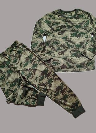 Пижама тонкий велюр primark 6 лет