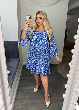 Женское платье из ткани софт