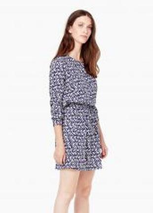 Женское мини платье геометрический принт от mango