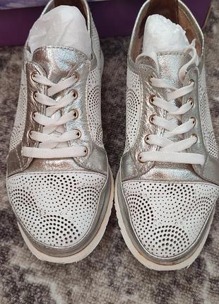 Кеды, кроссовки кожаные