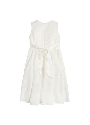 Нарядна сукня, пышное нарядное платье на 6-7 лет молочного цвета