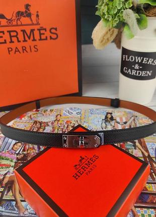 Кожаный женский ремень гермес люкс
