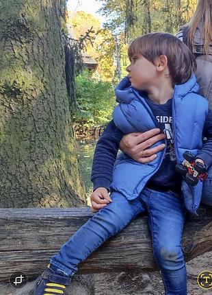 Теплий жилет zara