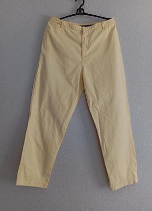 Лимонные брюки, джинсы мом, желтые штаны