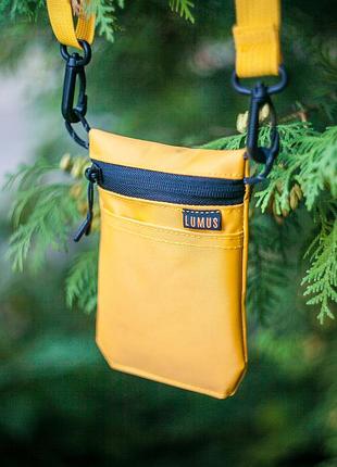 Сумка кросс-боди lumus, желтая