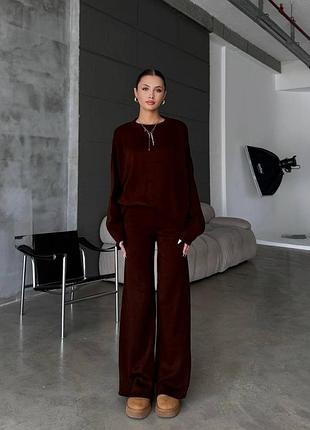 Жіночий костюм двійка( штани та кофта oversize)