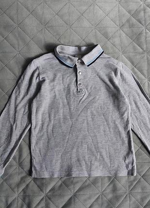 Поло длинный рукав smil