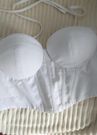 Корсет белый женский