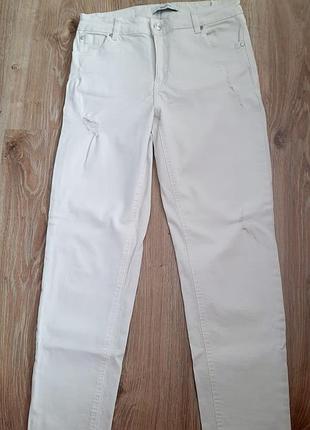 Джинси білі reserved denim