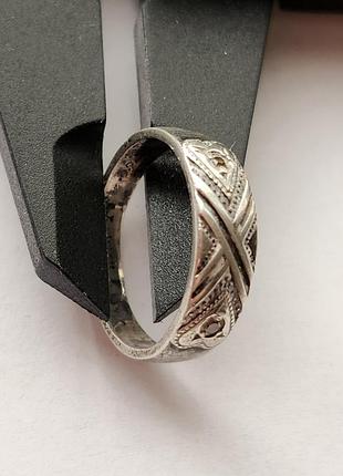 Серебряное колечко бу отличное состояние 3