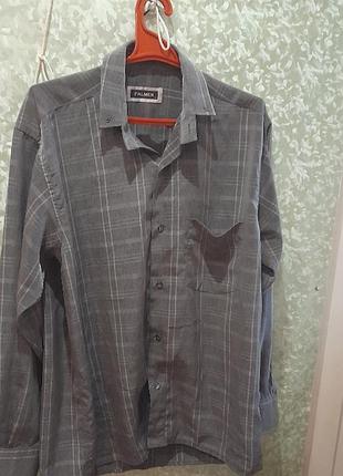 Рубашка мужская б/у кашемировая