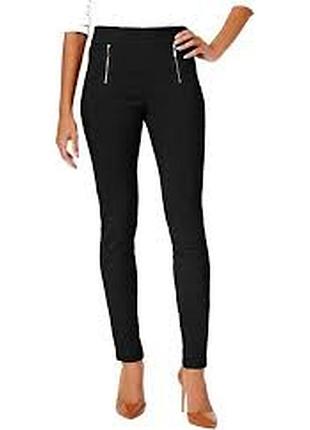 Женские черные зауженные брюки от h&amp;m