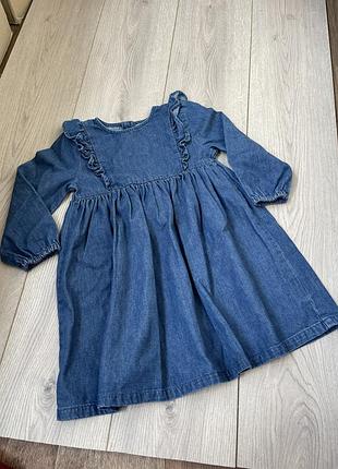 Джинсова сукня 4-5 років