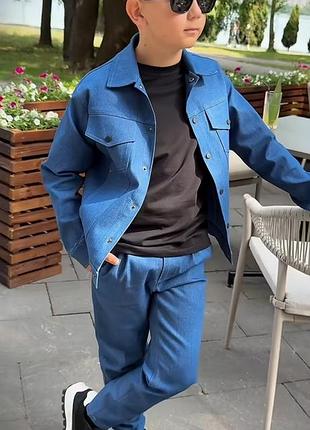 Джинсовий костюм