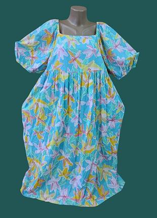 Длинное платье женское 💯% хлопок