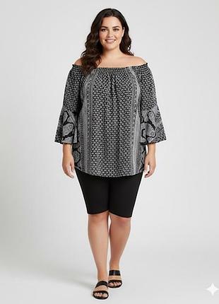 Вільна блуза з відкритими плечами boohoo