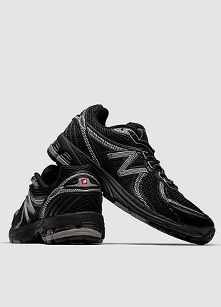 Кросівки new balance 860 black silver.