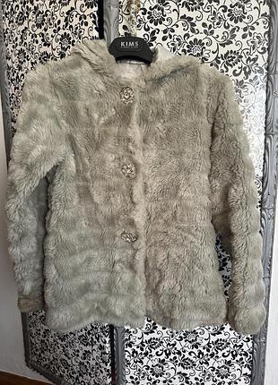 Курточка пальто на дівчинку / демісезон каміння