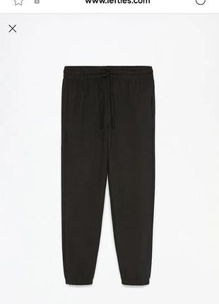 Lefties h&m zara mango gap old navy george levis puma  котоновые спортивные штаны джоггеры теплые штаны на флисе lefties p.164 см