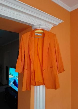 Пиджак сатиновый