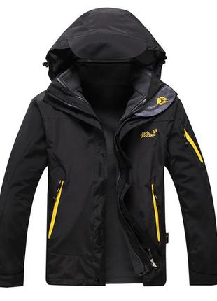 Чоловічі куртки 2в1 jack wolfskin1 фото