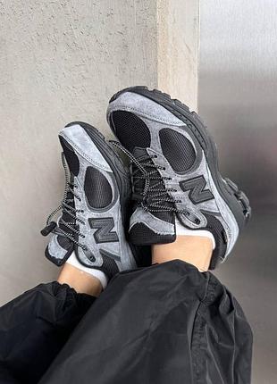 Кроссовки new balance 2002r grey / black gore-tex