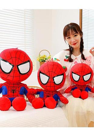 Мягкая детская игрушка человек паук 40 см игрушка плюшевая спайдермен для детей