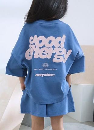 Шорти футболка костюм next