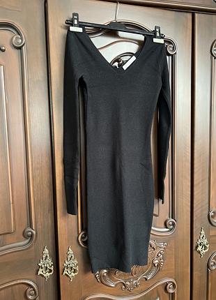 Трикотажное женское платье