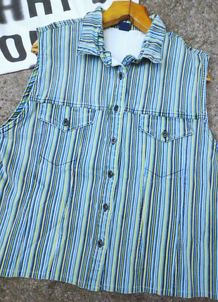 Джинсова жилетка