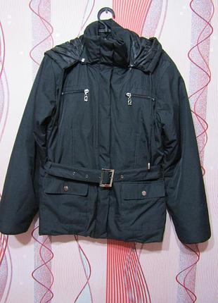 Теплая куртка под пояс