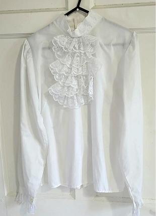Біла блузка дитяча