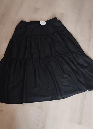 Новая женская ярусная юбка большого размера