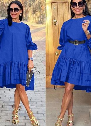 Оверсайз женское платье в разных цветах