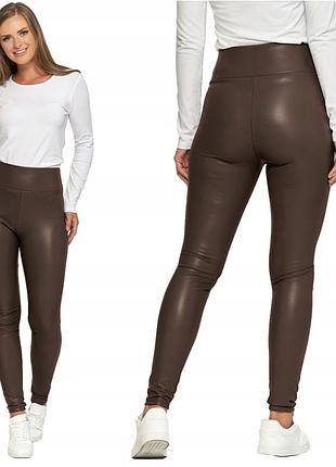 Леггинсы женские из искусственной кожи fb sister