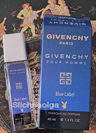 Парфум-тестер blue label pour homme 40 мл