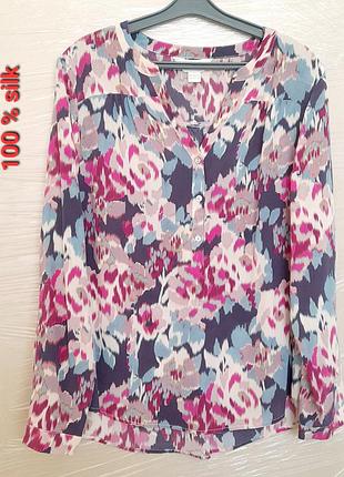 Silk шовк monson нова l блуза