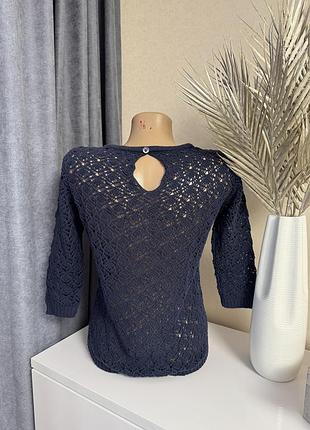 Светр кофтинка вʼязана 2