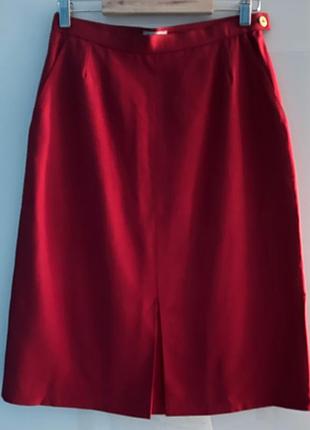 Юбка chanel шелковая винтажная