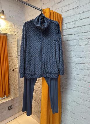 Костюм велюровий великого розміру